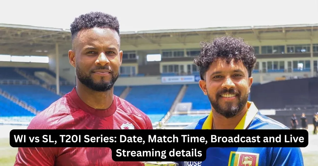 WI vs SL, T20I Series: Date, Match Time, Broadcast and Live Streaming details